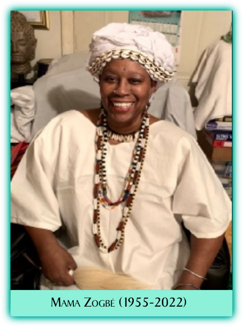 Photo of Co-Founder of Mami Wata Healers Society Temple of Mawu, Chief Hounon Amengansie Mama Zogbe
