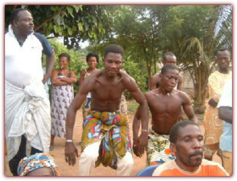 Togolese Dancers. 